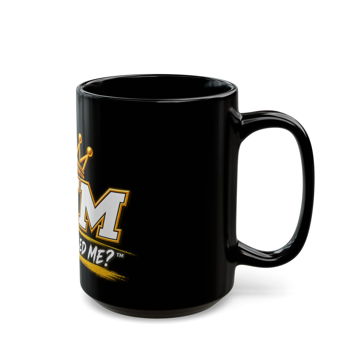 Who Fumbled Me?™ WFM Crown Mug - Official Comeback Club Black Coffee Mug