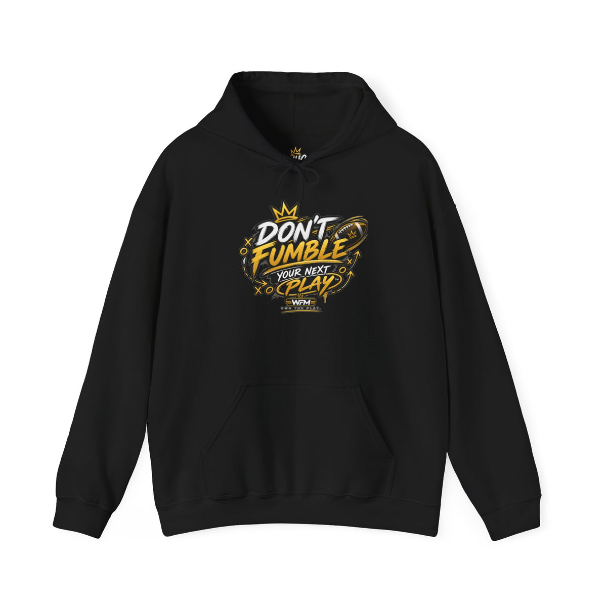 Don’t Fumble™ Men's Hoodie — Who Fumbled Me?™ Graphic Pullover