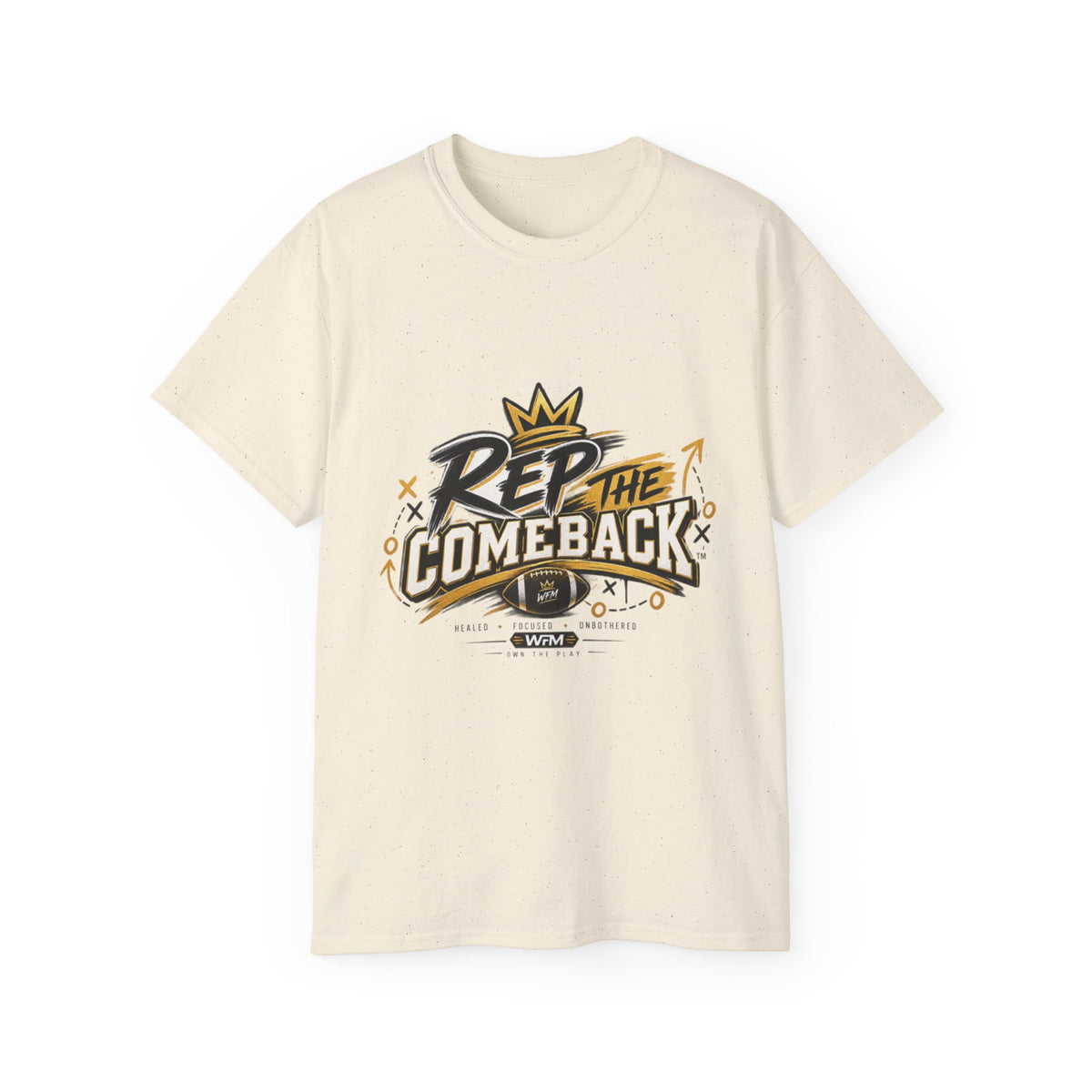 Rep The Comeback™ Women's Graphic Tee — Who Fumbled Me?™ Crown Shirt