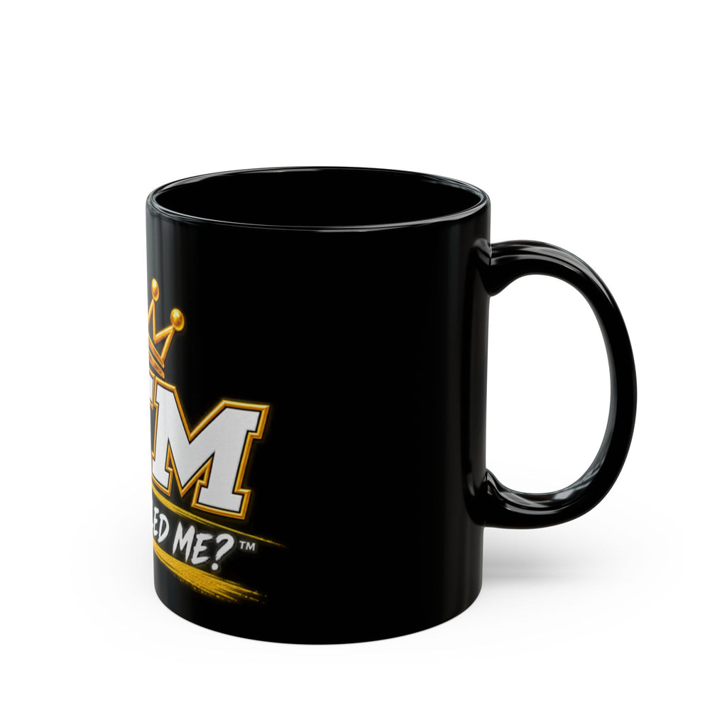 Who Fumbled Me?™ WFM Crown Mug - Official Comeback Club Black Coffee Mug